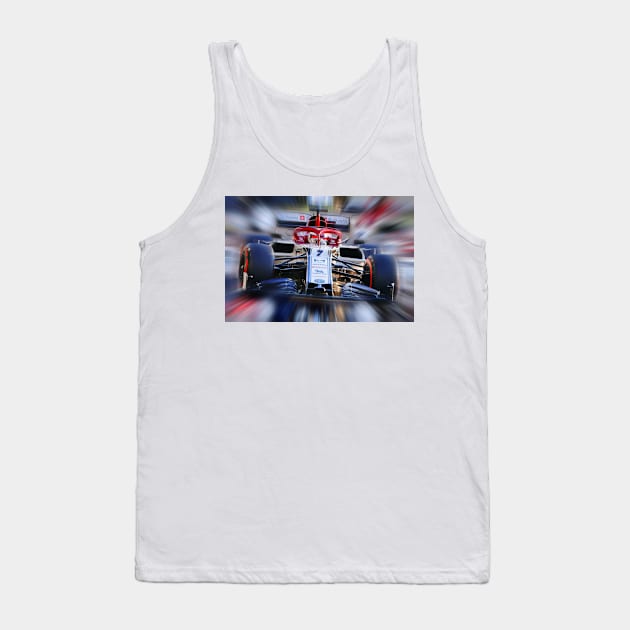 Kimi Raikkonen - Finland Tank Top by DeVerviers